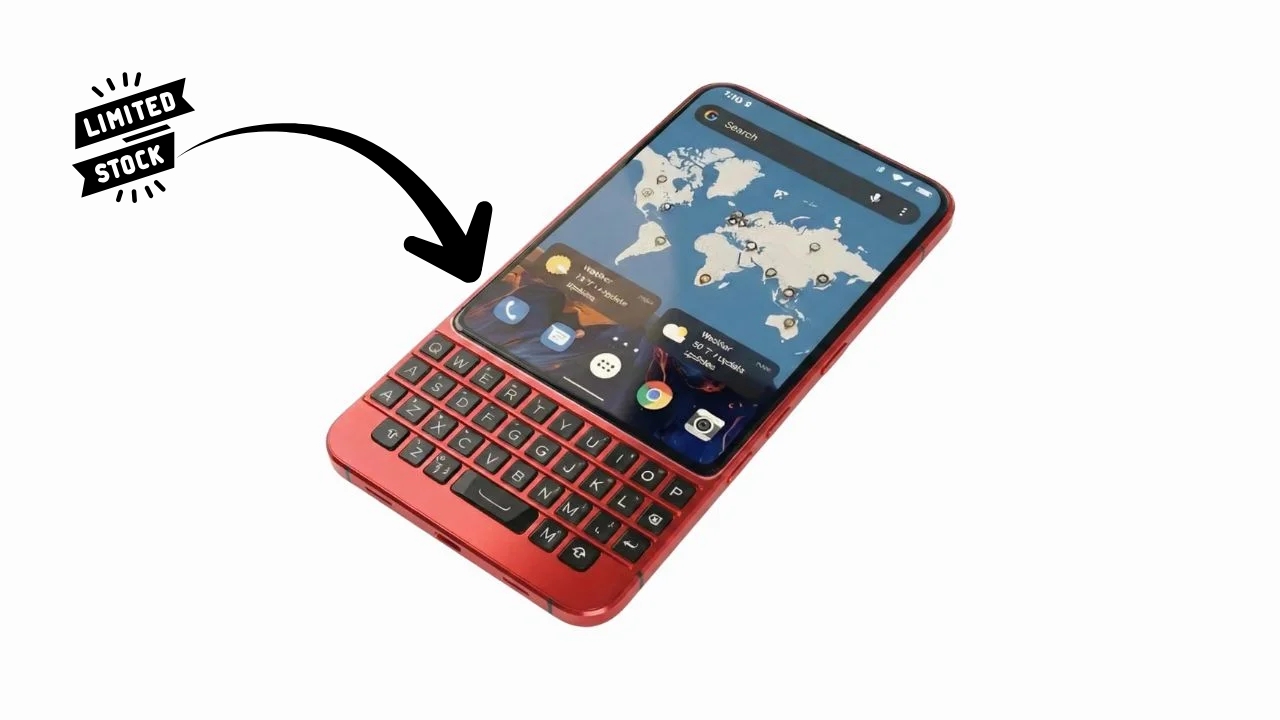 BlackBerry Fold Revealed – 7000mAh Battery, 200MP Camera and 5G at Just ₹2,999