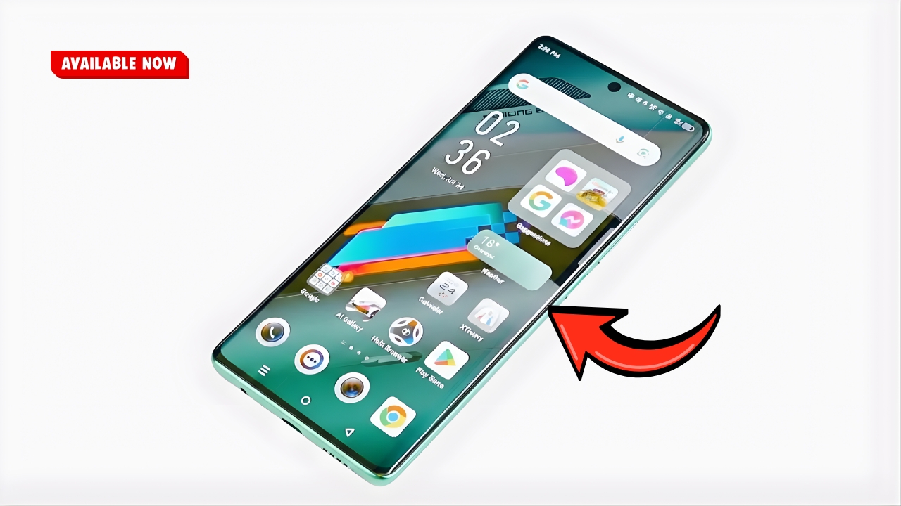 Infinix Dimensity 7100 Phone Launched – 3D Curved AMOLED Screen and Massive 6500mAh Battery