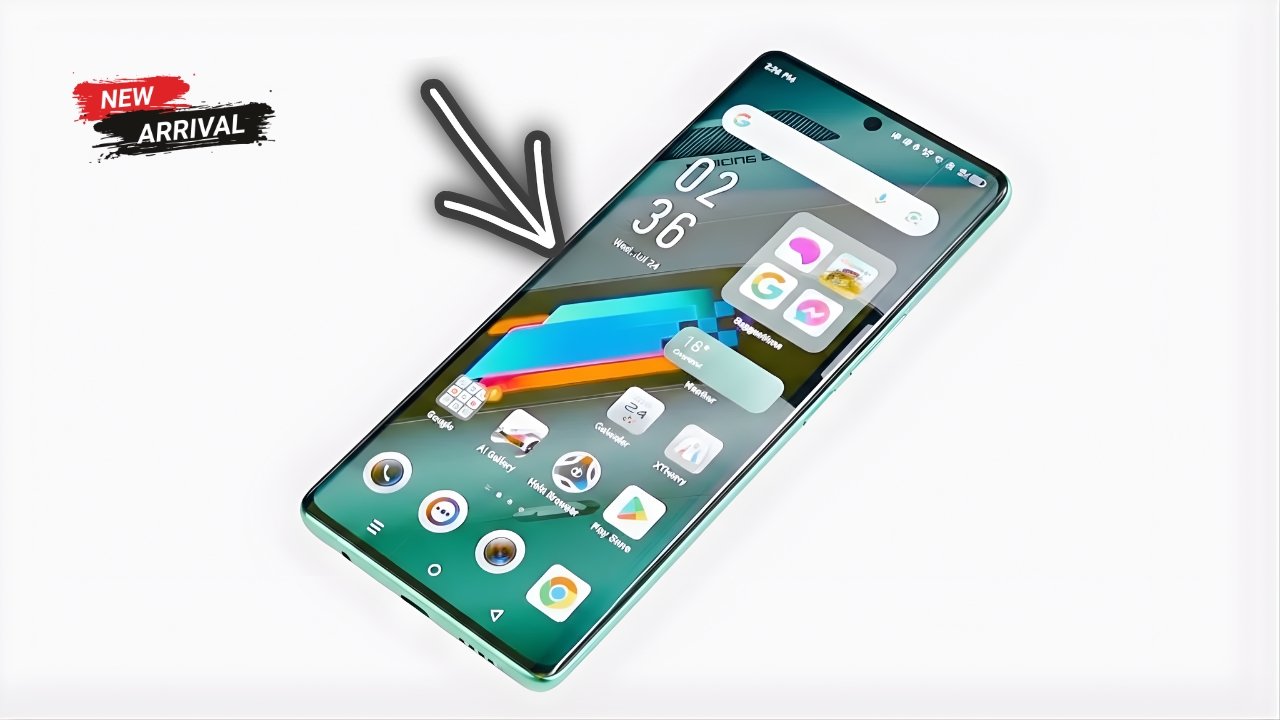 Infinix Dimensity 7100 Phone Revealed – Premium 3D Curved Display, 6500mAh Power