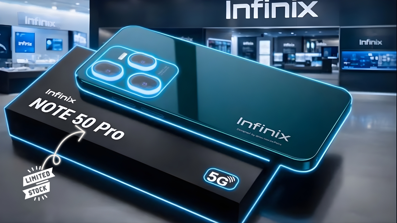 Infinix Premium 5G Smartphone Revealed – 220MP Camera and All-Day Battery Performance