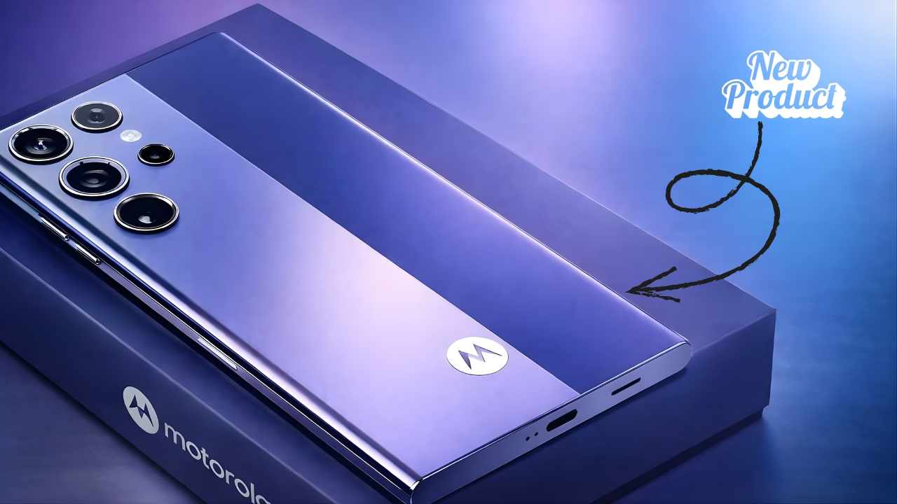 Moto New 5G Phone Launched – Premium Build, Powerful Camera and 90W Charging