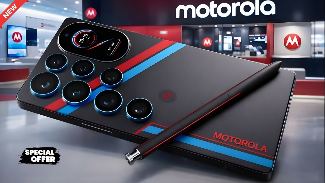 Motorola Feature-Packed 5G Phone Revealed – 16GB RAM, 200MP AI Camera, 6000mAh Battery