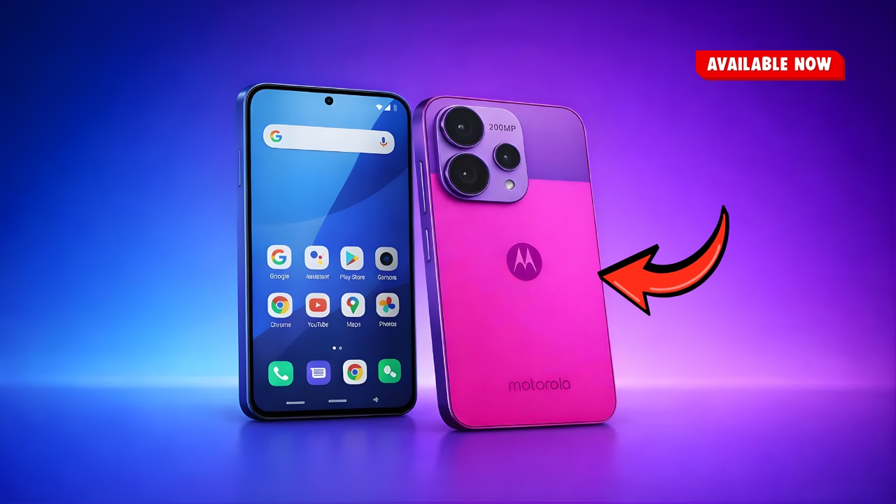 Motorola New 5G Unveiled – Affordable Phone with 420MP Camera and Big 8700mAh Battery