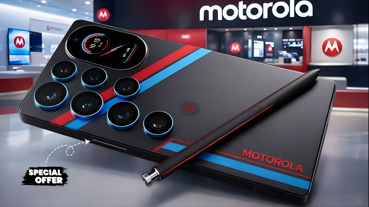 Motorola’s New 5G Smartphone Revealed – 16GB RAM, 200MP Camera, 6000mAh Battery
