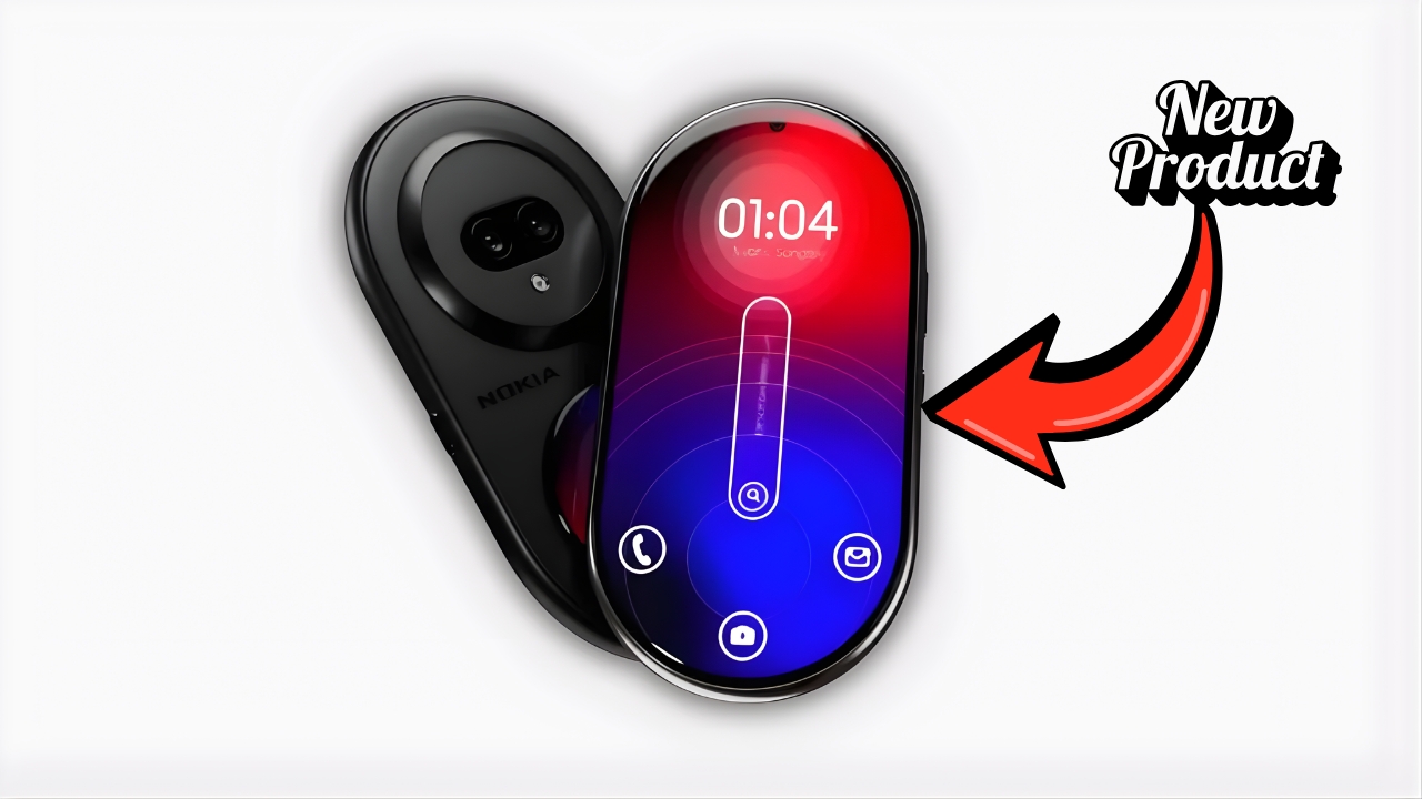 Nokia Foldable 5G Phone Launched - Dual Screens and 5500mAh Battery at ₹1,999