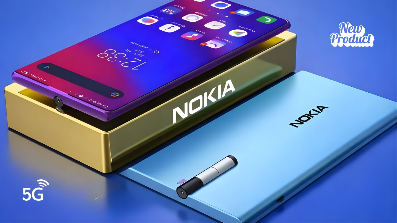 Nokia New 5G Smartphone Launched - 15,500mAh Battery, Quad 400MP Cameras and 2K AMOLED Display