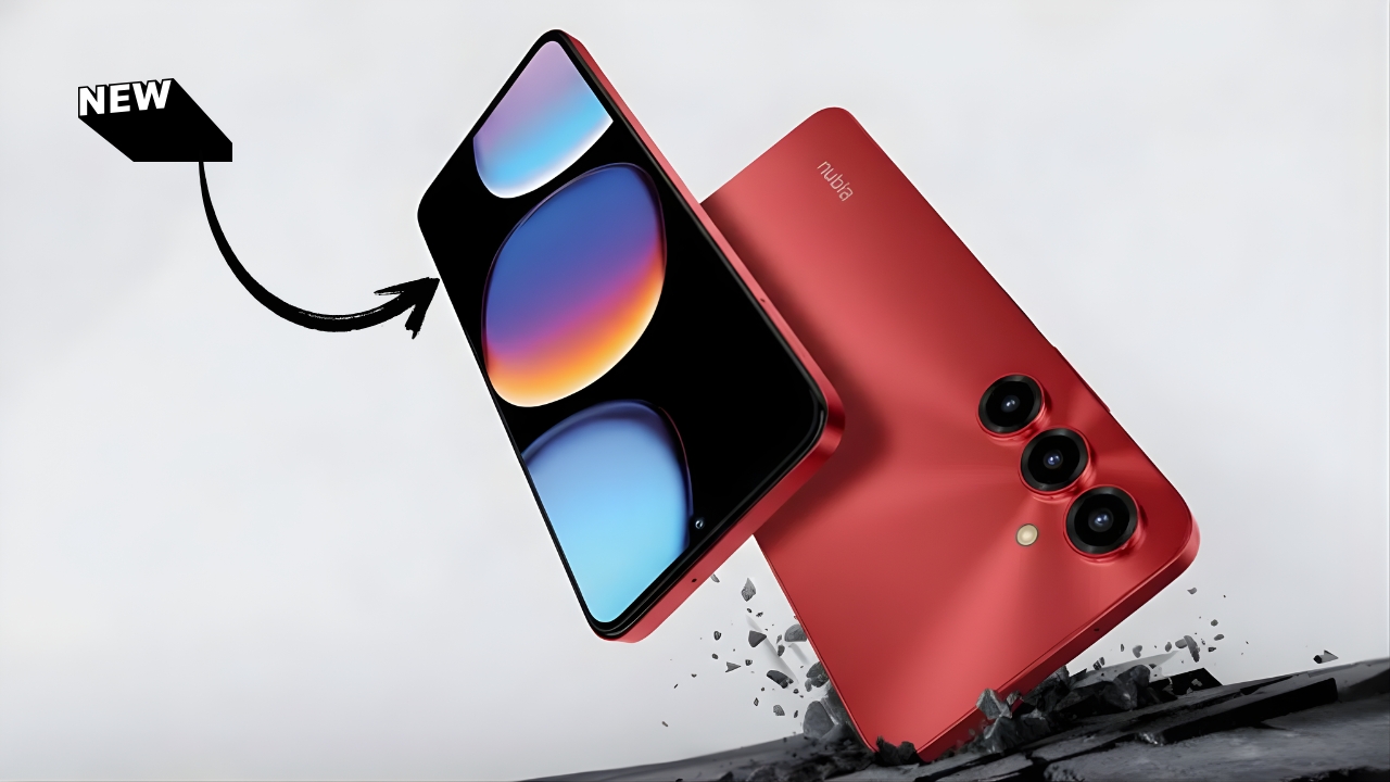 Nubia V80 Max Unveiled – Massive Screen and IP64 Protection with 120Hz Smoothness